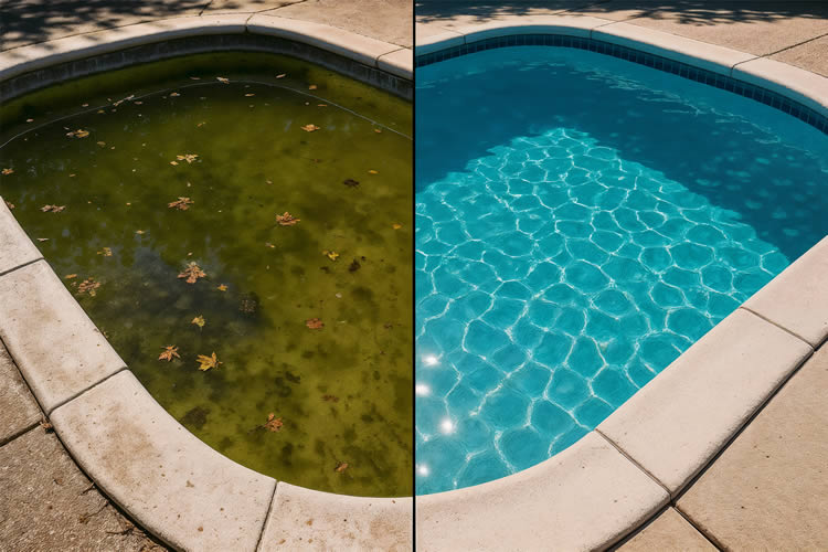 Pool cleaning service